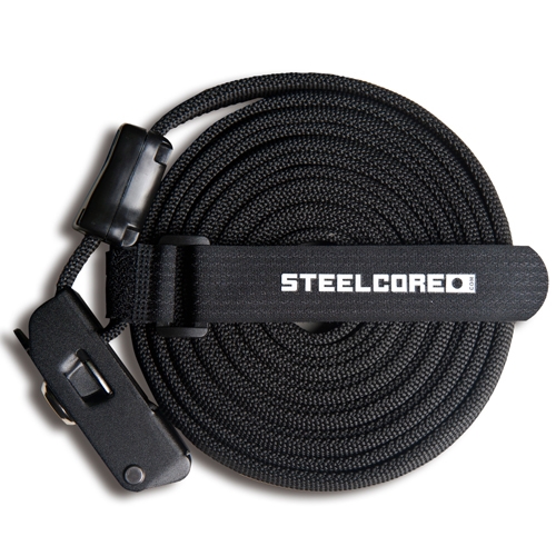 Steelcore Black Wind Straps