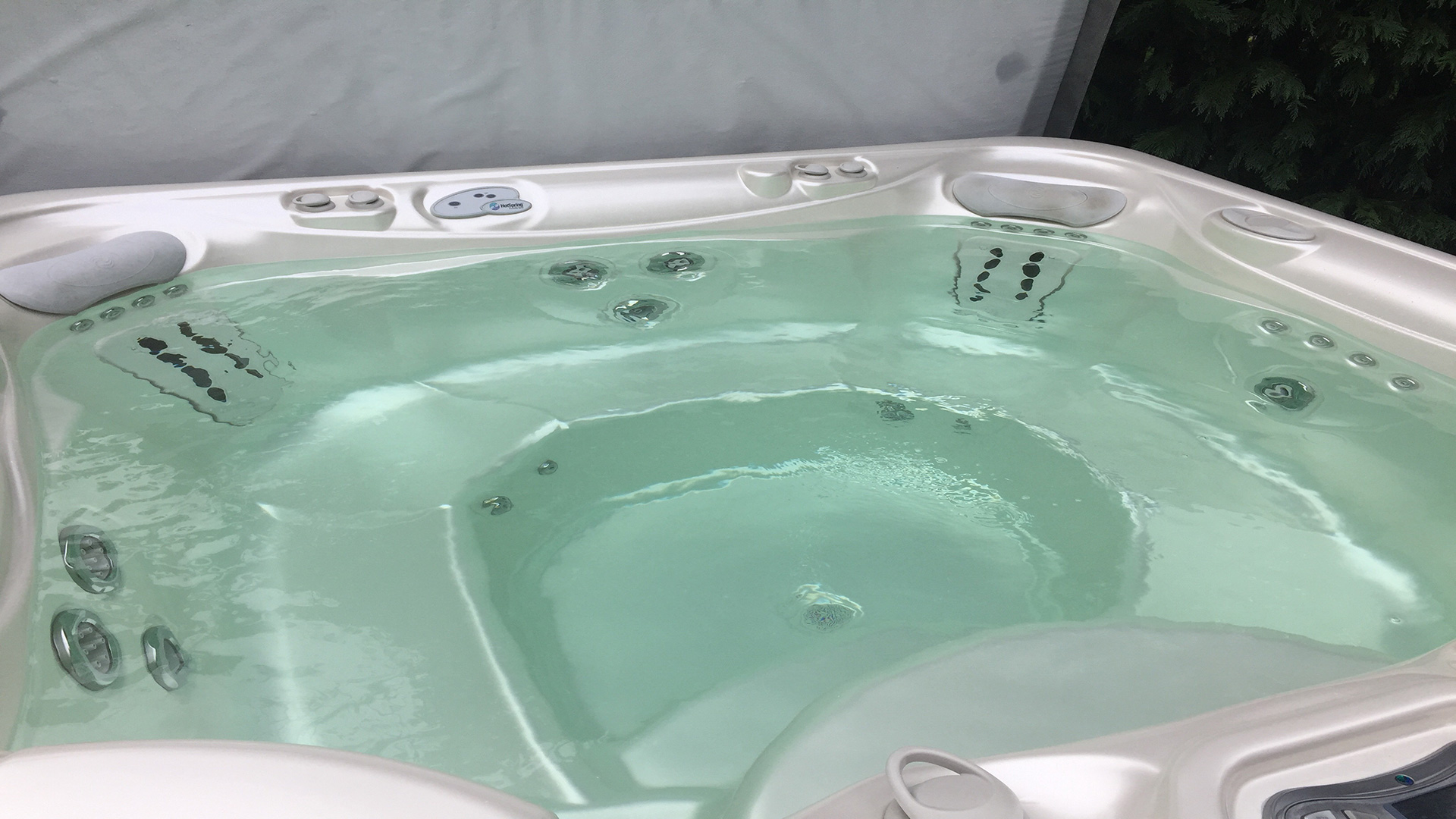 After Hot Tub Cleaning by AllSpa